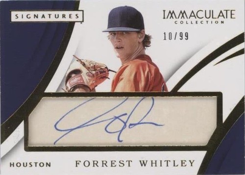 2018 Panini Immaculate Collection - Forrest Whitley #PS-FW