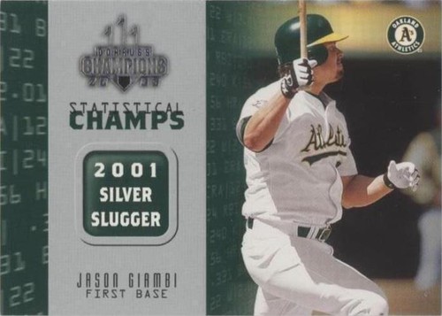 2003 Donruss Champions - Jason Giambi #SC-12