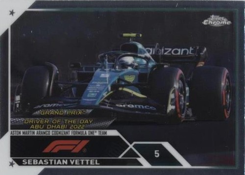 2023 Topps Chrome Formula 1 - Sebastian Vettel #187