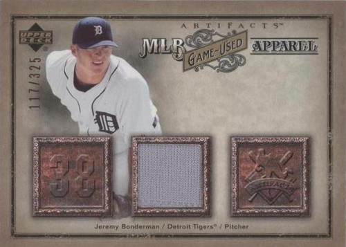2006 Upper Deck Artifacts - Jeremy Bonderman #MLB-JE