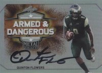 2018 Leaf Metal Draft Quinton Flowers #AD-QF1