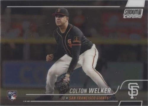 2022 Topps Stadium Club Chrome - Colton Welker #66
