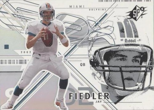 2002 SPx Jay Fiedler #5