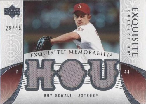 2006 Upper Deck Exquisite Collection - Roy Oswalt #EM-RO