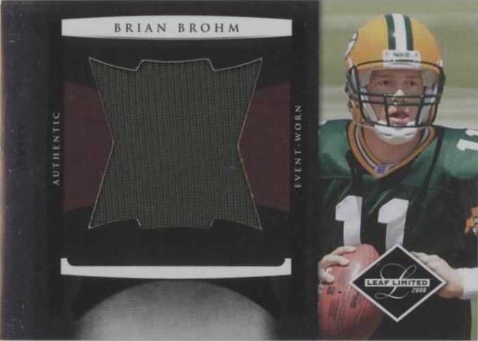 2008 Leaf Limited Brian Brohm #17