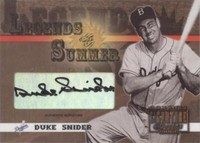 2003 Donruss Signature Series - Duke Snider #LS-13