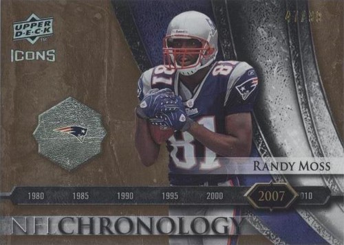 2008 Upper Deck Icons Randy Moss #CHR40