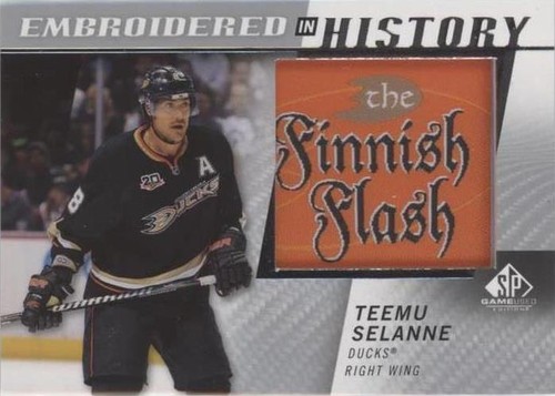 2021-22 Upper Deck SP Game Used - Teemu Selanne #71