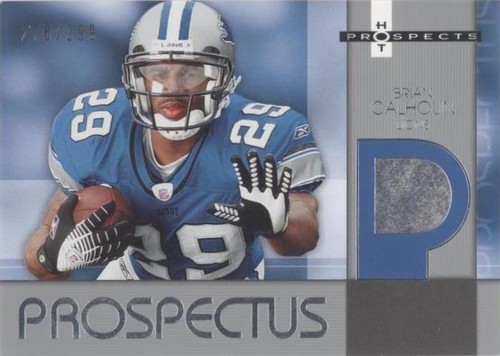 2006 Fleer Hot Prospects Brian Calhoun #PR-BC