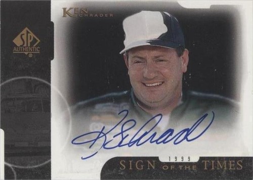 1999 SP Authentic - Ken Schrader #KS