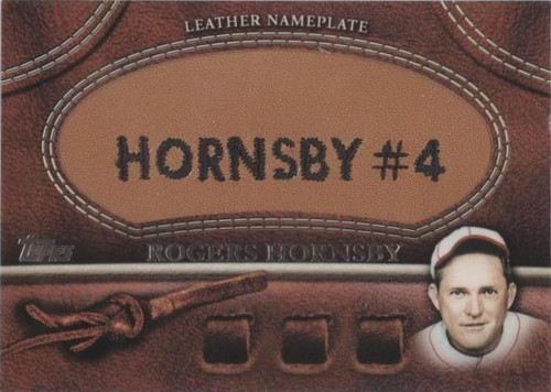 2011 Topps - Rogers Hornsby #MGL-RH