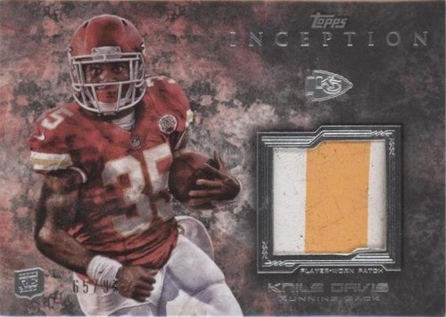 2013 Topps Inception Knile Davis #RP-KD