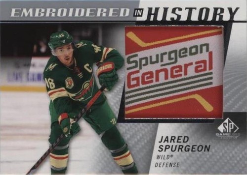 2021-22 Upper Deck SP Game Used - Jared Spurgeon #50