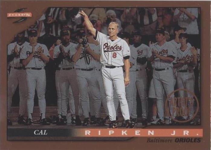 1996 Score - Cal Ripken #52