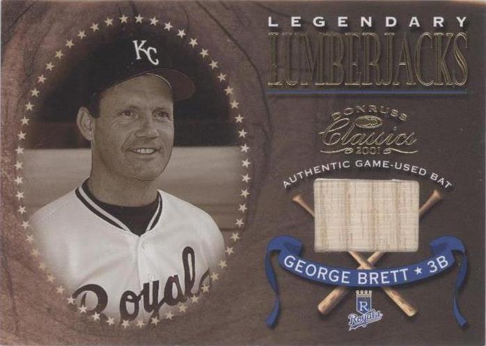 2001 Donruss 经典 - George Brett #LL-10