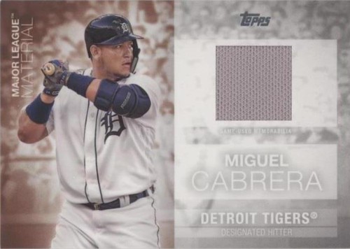 2020 Topps - Miguel Cabrera #MLM-MC