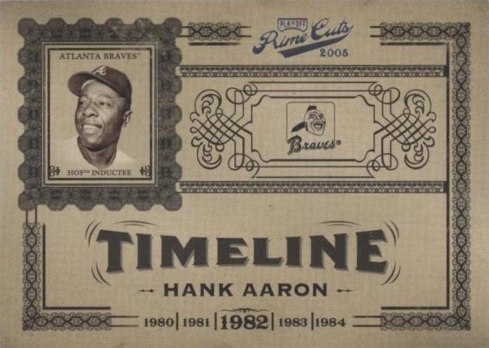 Playoff Prime Cuts 2005 - Hank Aaron #T-13