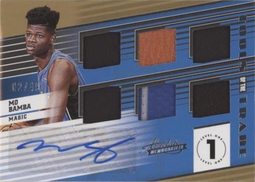 2018-19 Panini Absolute Memorabilia - Mo Bamba #T6-MBB