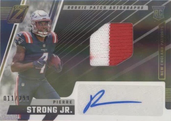 2022 Panini Zenith Pierre Strong Jr. #241