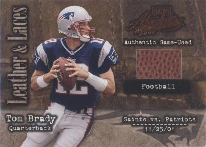 2002 Playoff Absolute Memorabilia Tom Brady #LL-30
