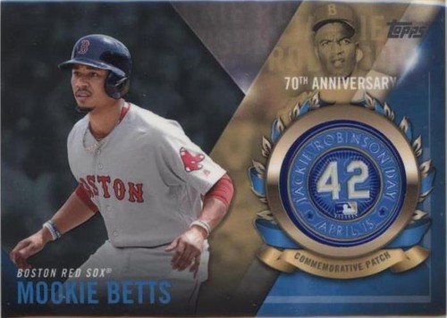 2017 Topps - Mookie Betts #JRPC-MBE