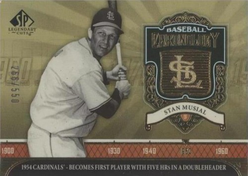 2006 SP Legendary Cuts - Stan Musial #BC-SM