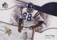 2009 SP Authentic Alan Page #119