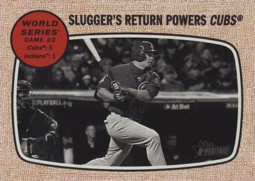 2017 Topps Heritage - Kyle Schwarber #152