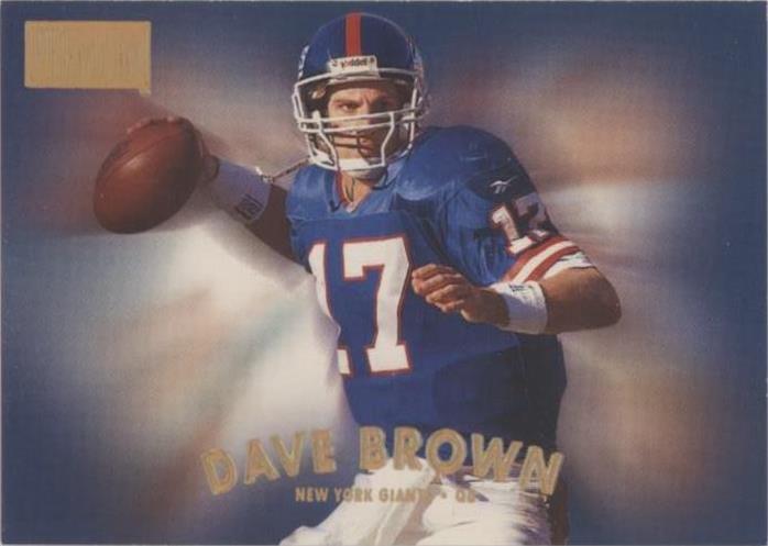 1997 Skybox Premium Dave Brown #182