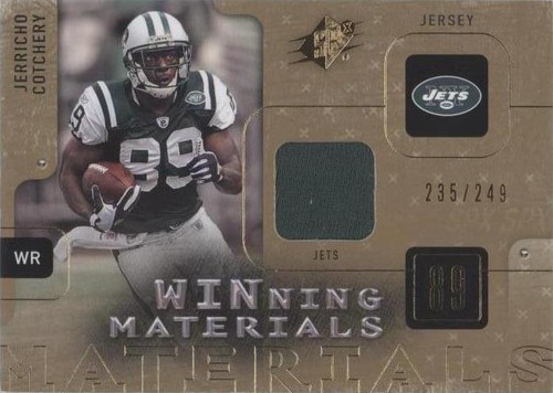 2009 SPx Jerricho Cotchery #W-CO