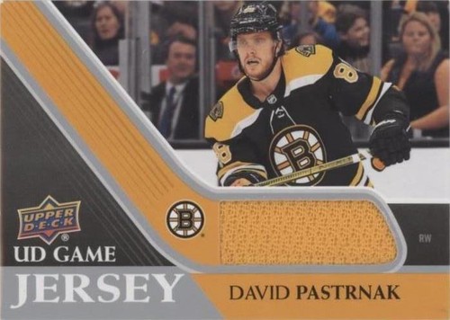 2020-21 Upper Deck - David Pastrnak #GJ-DP