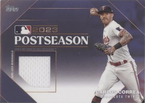 2024 Topps Series 1 - Carlos Correa #PPR-CCO