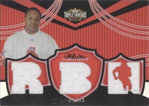 2006 Topps Triple Threads LenDale White #TTR-63