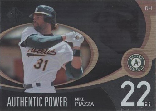 2007 SP Authentic - Mike Piazza #AP-37