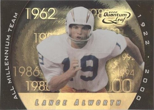 2000 Quantum Leaf Lance Alworth #AMT-LA