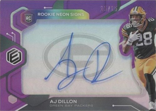 2020 Panini Elements A. J. Dillon #RNS-AJ