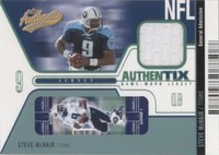 2004 Fleer Authentix Steve McNair #JA-SM2
