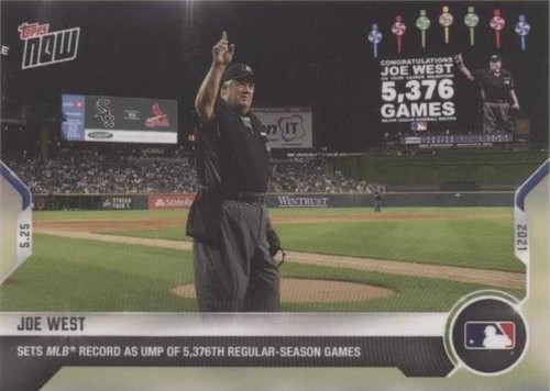2021 Topps Now - Joe West #270