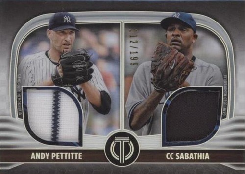 2022 Topps Tribute - Andy Pettitte C.C. Sabathia #DR2-PS