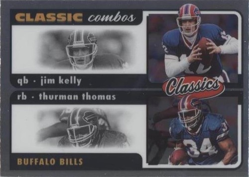 2022 Panini Classics Jim Kelly Thurman Thomas #CC-8
