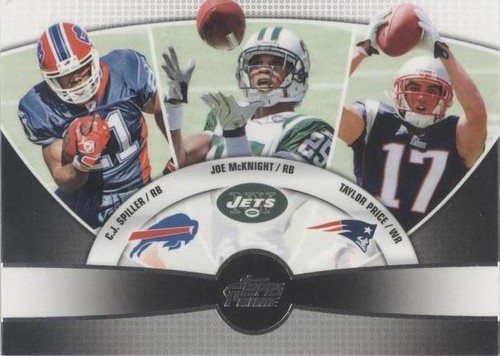 2010 Topps Prime C.J. Spiller Joe McKnight Taylor Price #3Q-21