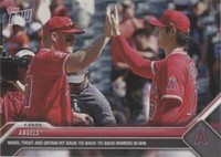 2023 Topps Now - Mike Trout Shohei Ohtani Taylor Ward #175