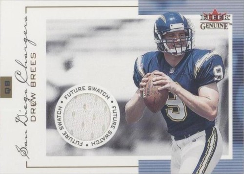 2001 Fleer Genuine Drew Brees #140