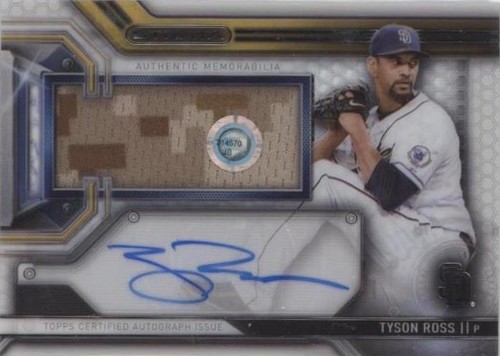 2016 Topps Strata - Tyson Ross #CAAR-TR