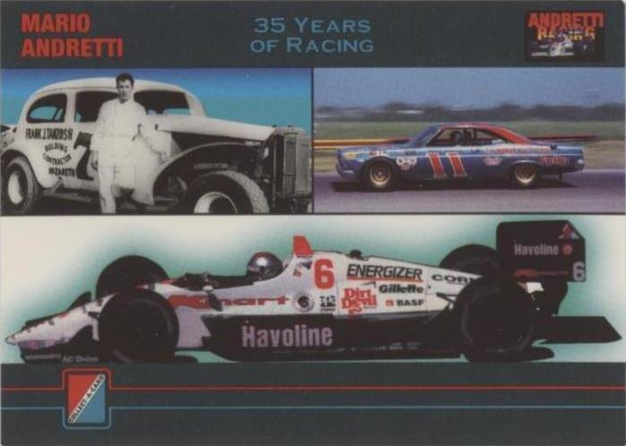 1992 Collect-A-Card Andretti Racing - Mario Andretti #96