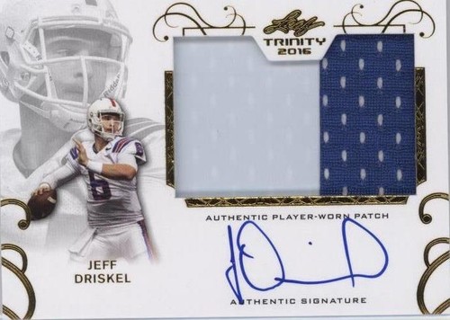 2016 Leaf Trinity Jeff Driskel #PA-JD1