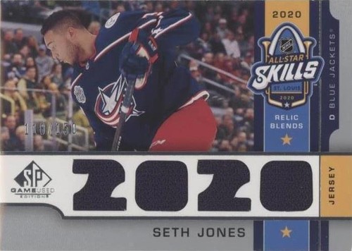 2020-21 Upper Deck SP Game Used - Seth Jones #ASB-SJ