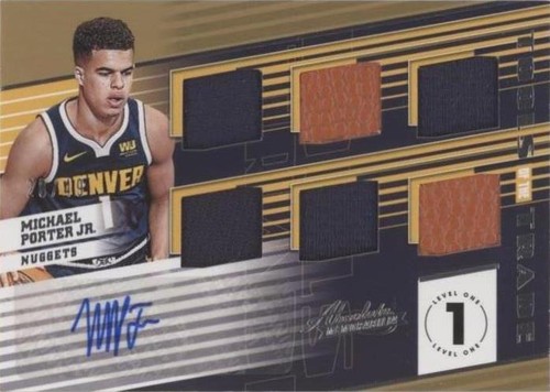 2018-19 Panini Absolute Memorabilia - Michael Porter Jr. #T6-MPJ