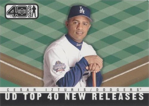 2002 Upper Deck 40 Man - Cesar Izturis #1029