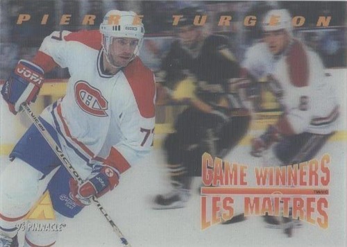 1995-96 Pinnacle McDonald's - Pierre Turgeon #MCD-13